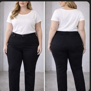 Gloria Vanderbilt Black Denim Jeans